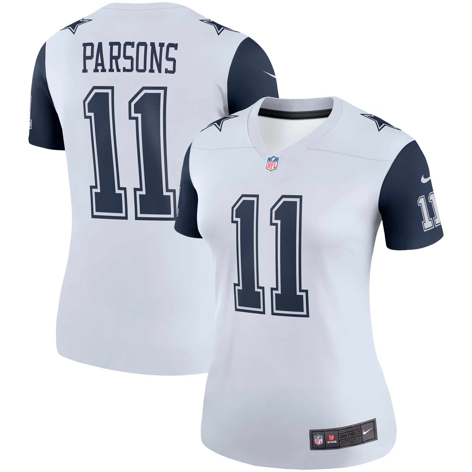 Women s Nike Micah Parsons White Dallas Cowboys Alternate Legend Jersey