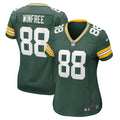 Women s Nike Juwann Winfree Green Green Bay Packers Game Jersey