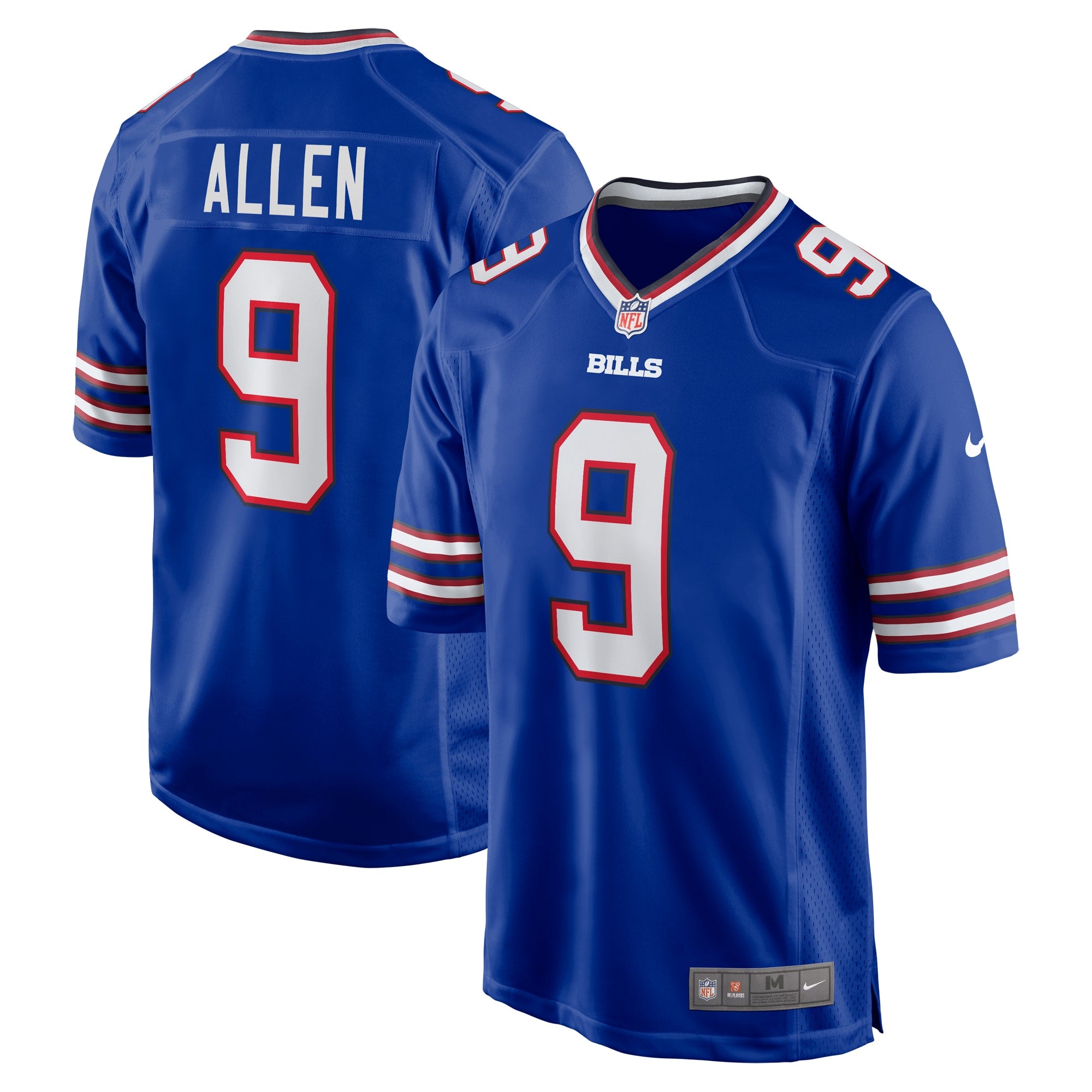Kyle Allen Buffalo Bills Nike Game Player Jersey   Royal