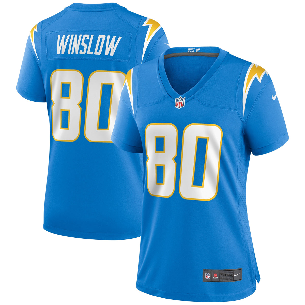 Kellen Winslow Los Angeles Chargers Nike Women s Game Retired Player Jersey   Powder Blue