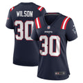 Women s Nike Mack Wilson Navy New England Patriots Game Jersey