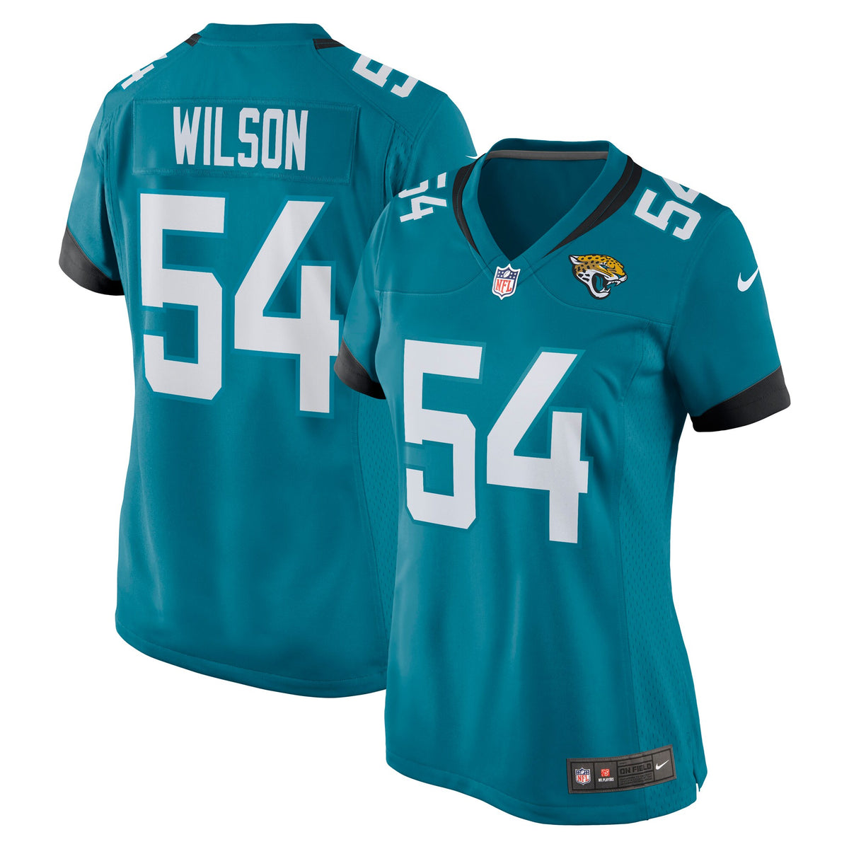 Damien Wilson Jacksonville Jaguars Nike Women s Game Jersey   Teal