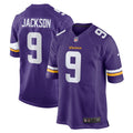 Trishton Jackson Minnesota Vikings Nike Game Jersey   Purple