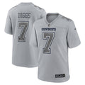 Men s Nike Trevon Diggs Gray Dallas Cowboys Atmosphere Fashion Game Jersey