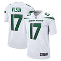 Men s Nike Garrett Wilson White New York Jets Game Player Jersey