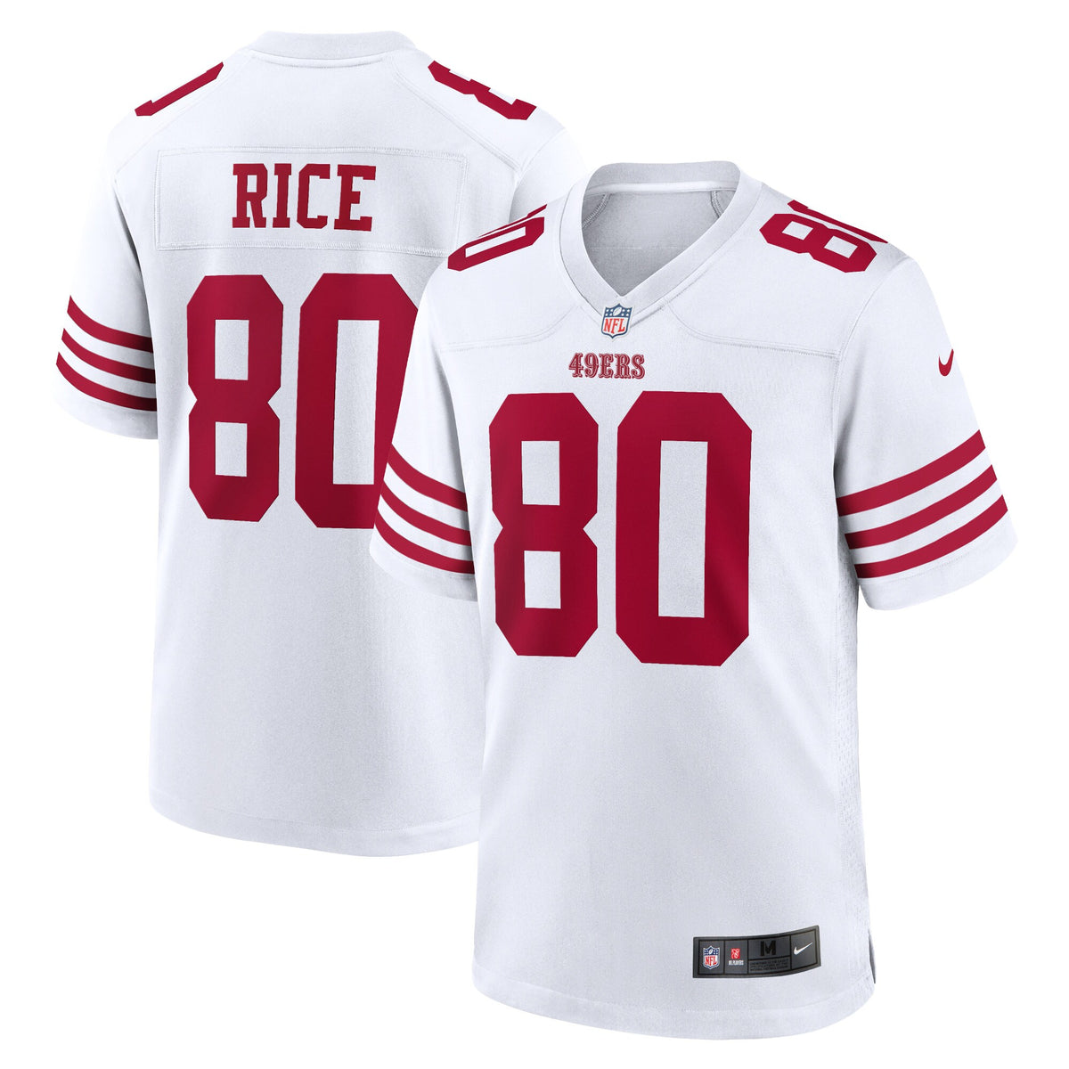 Jerry Rice San Francisco 49ers Nike Retired Player Game Jersey   White