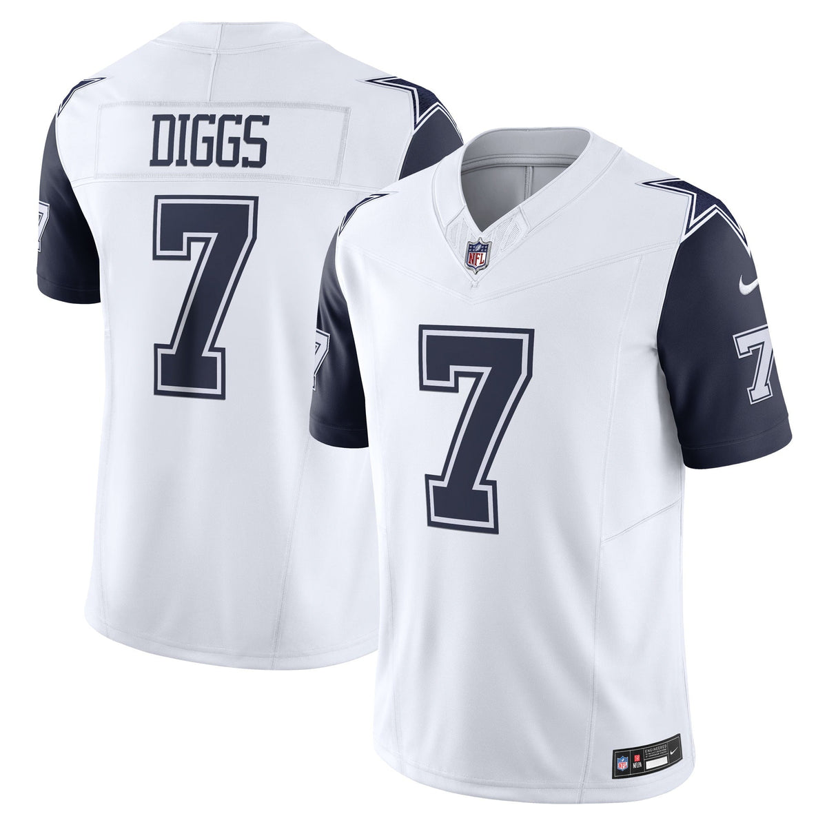 Men s Nike Trevon Diggs White Dallas Cowboys Vapor F.U.S.E. Limited Jersey
