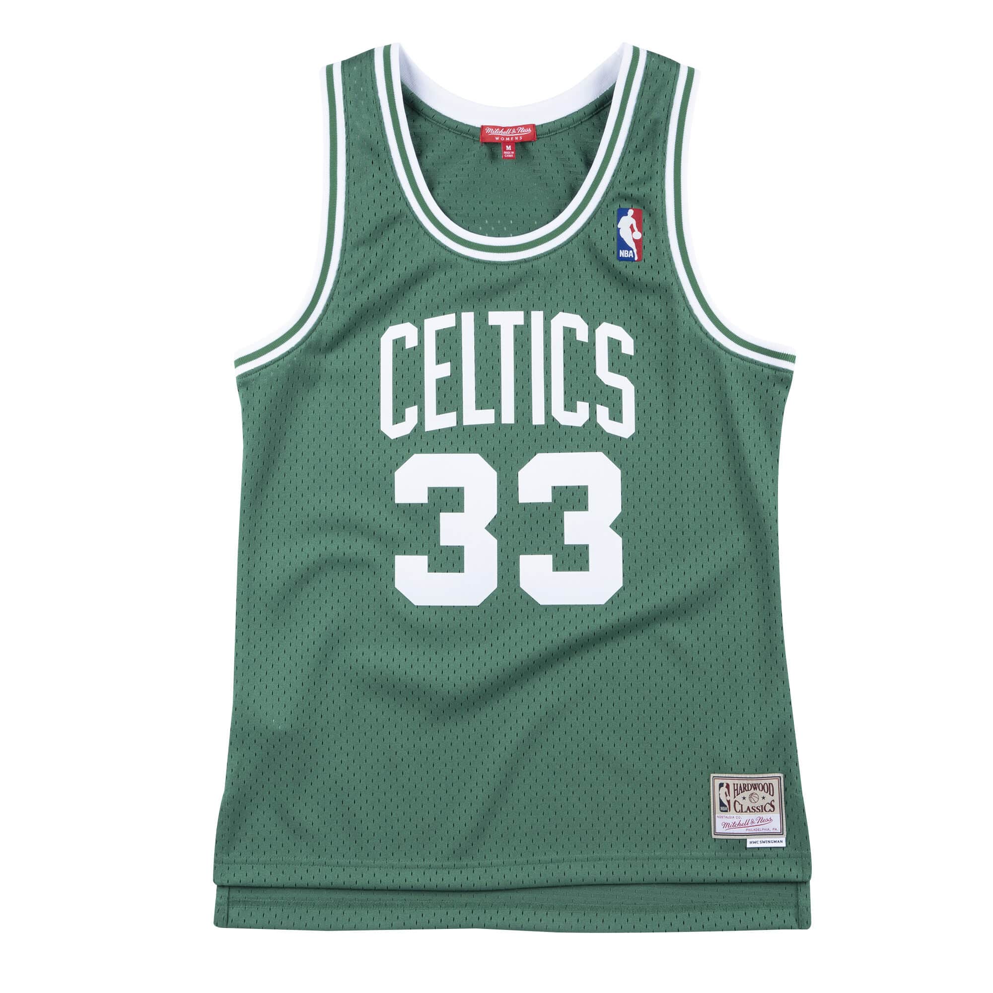 Women's Swingman Jersey Boston Celtics 1985-86 Larry Bird