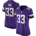 Women s Minnesota Vikings Dalvin Cook Player Game Jersey Purple