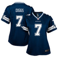 Trevon Diggs Dallas Cowboys Nike Girls Youth Game Jersey   Navy