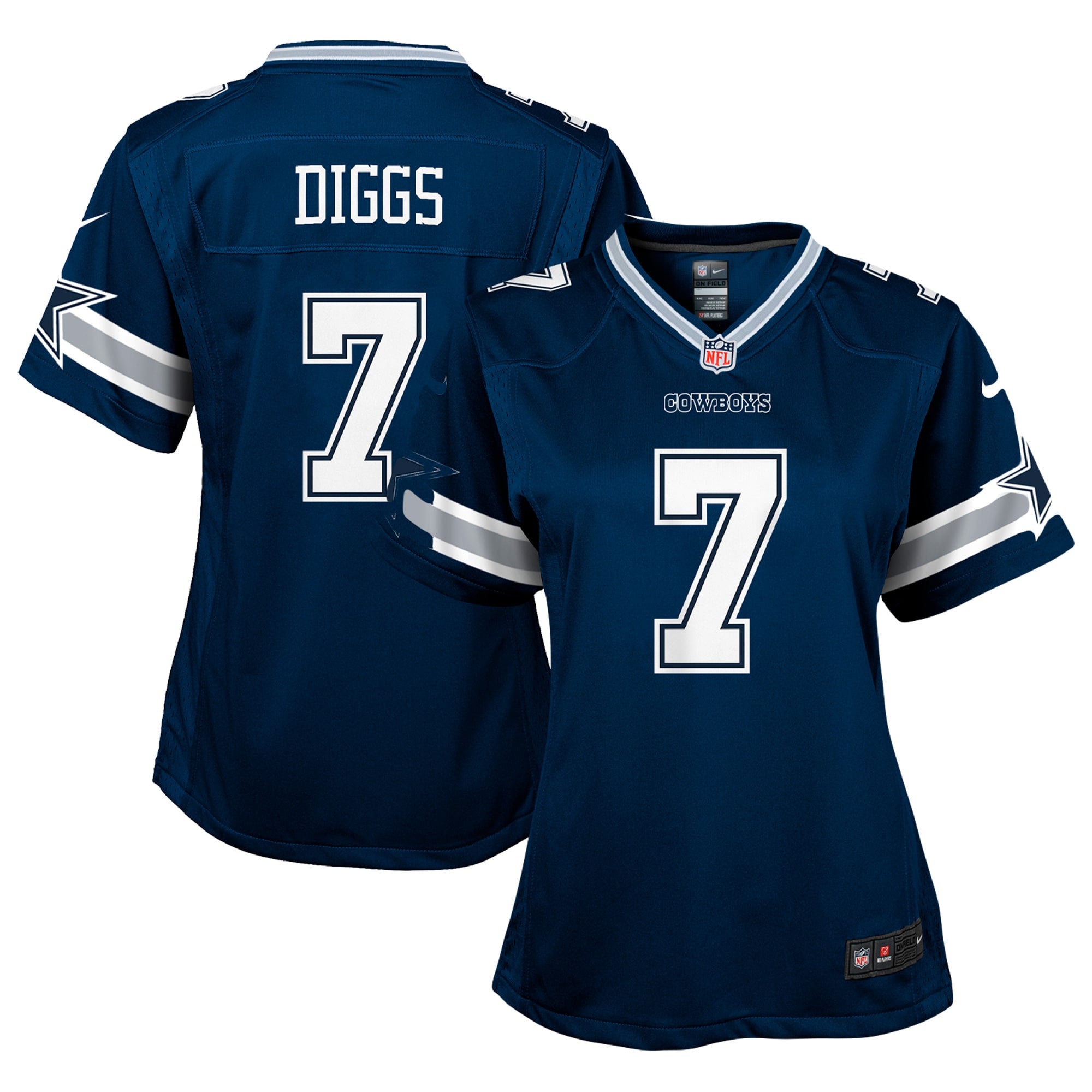 Trevon Diggs Dallas Cowboys Nike Girls Youth Game Jersey   Navy