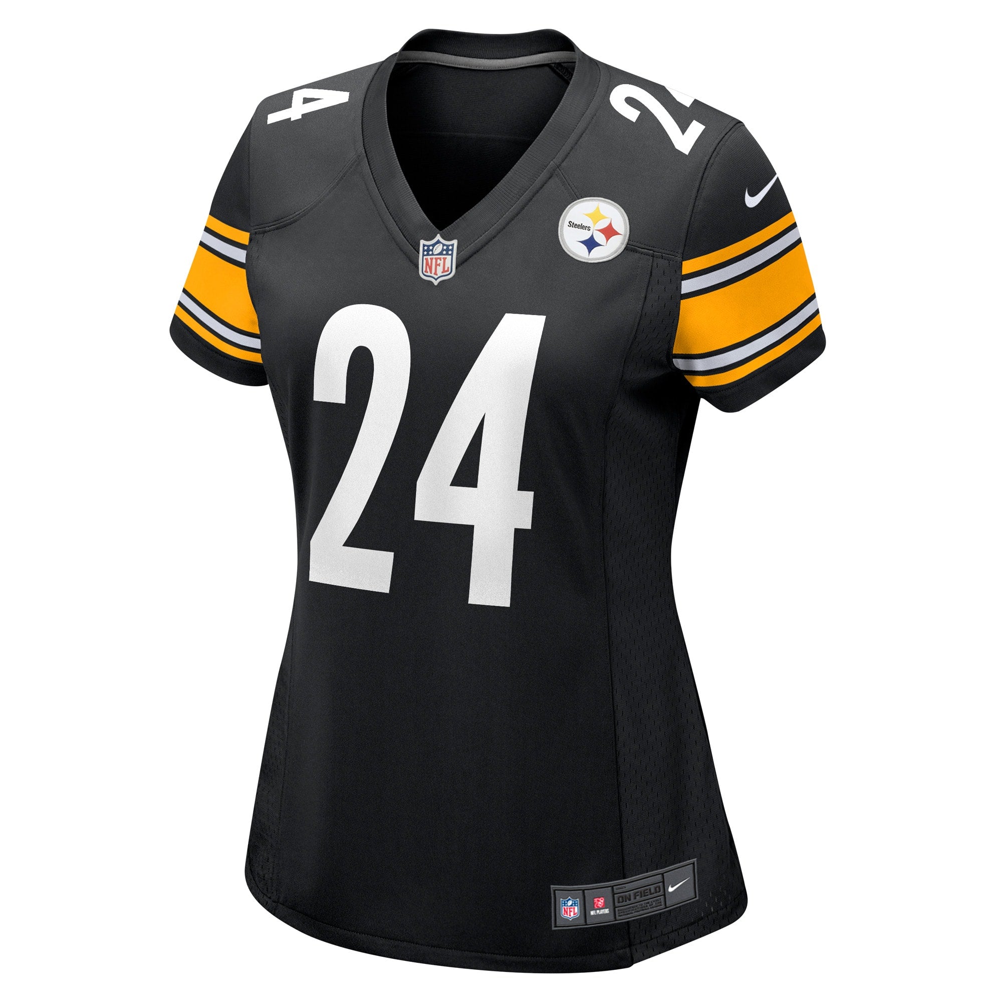 Damontae Kazee Pittsburgh Steelers Nike Women s Game Player Jersey   Black