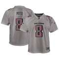 Kyle Pitts Atlanta Falcons Nike Youth Atmosphere Game Jersey   Gray