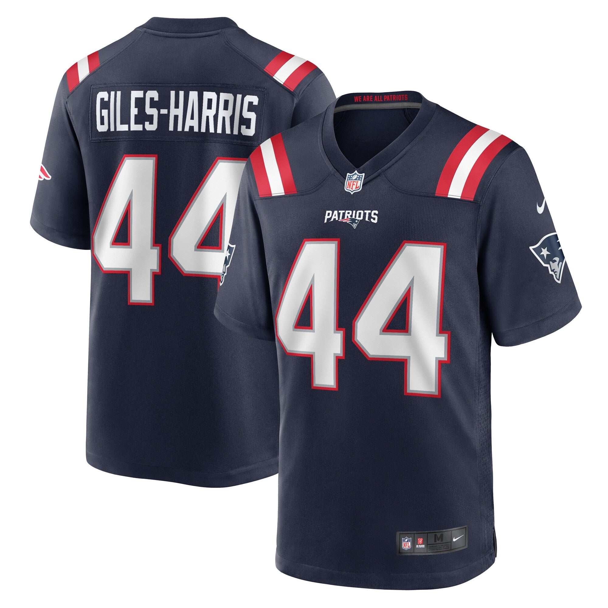 Joe Giles-Harris New England Patriots Nike Team Game Jersey    Navy
