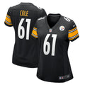 Women s Nike Mason Cole Black Pittsburgh Steelers Game Player Jersey