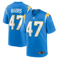 Men s Nike Josh Harris Powder Blue Los Angeles Chargers Game Jersey