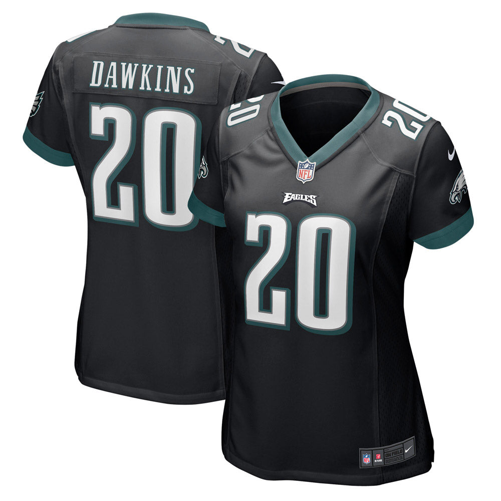 Women s Philadelphia Eagles Brian Dawkins Retired Player Jersey Black