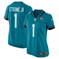 Travis Etienne Jacksonville Jaguars Nike Women s Game Jersey   Teal