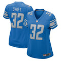 D Andre Swift Detroit Lions Nike Women s Team Game Jersey   Blue