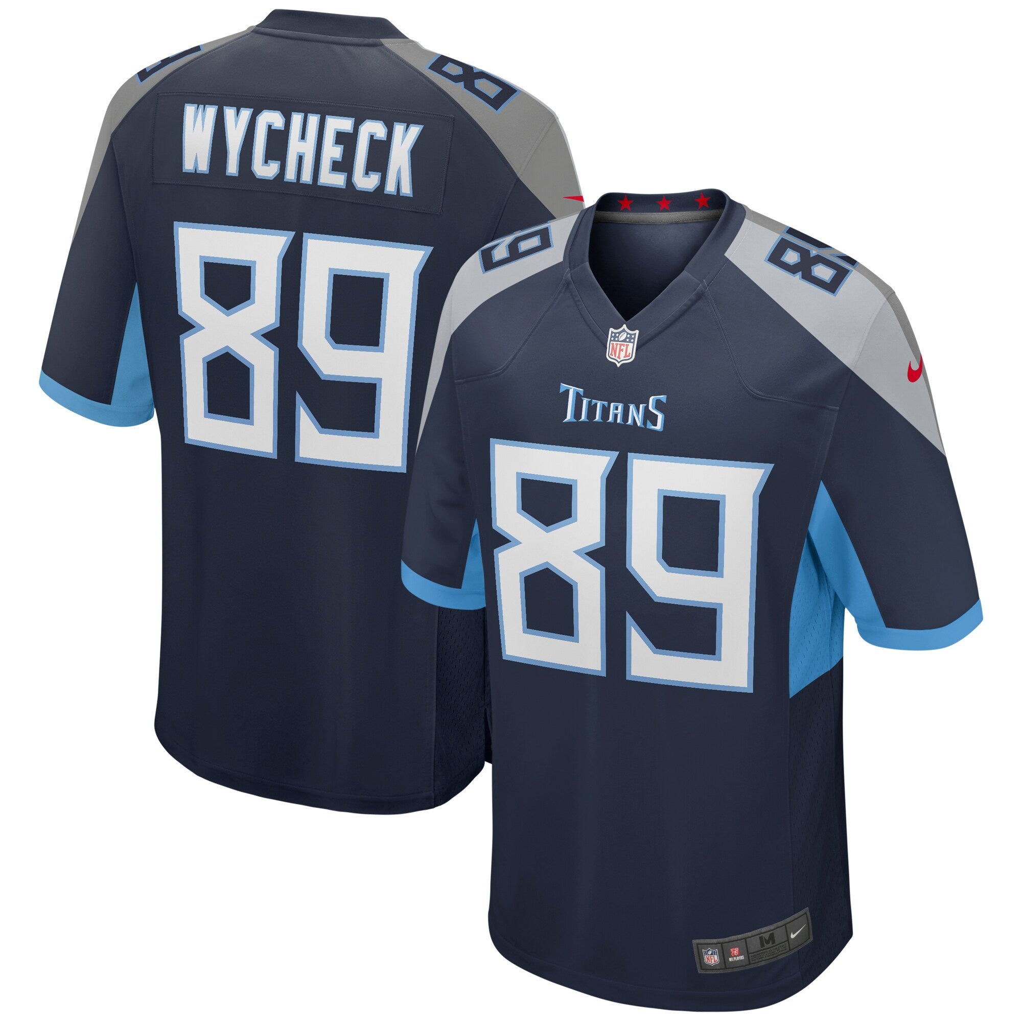 Frank Wycheck Tennessee Titans Nike Game Retired Player Jersey   Navy