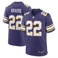 Men s Nike Paul Krause Purple Minnesota Vikings Classic Retired Player Jersey