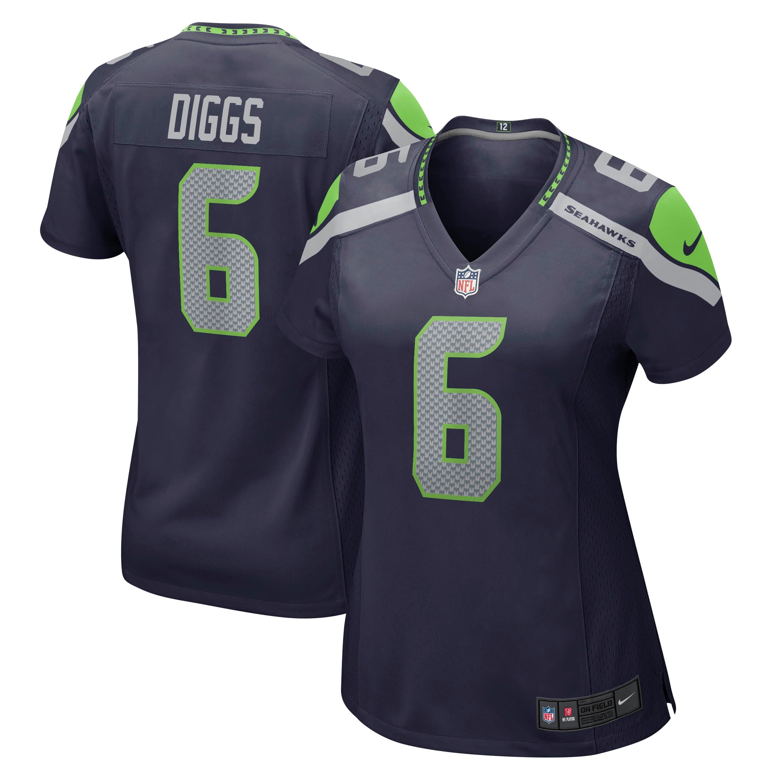 Quandre Diggs Seattle Seahawks Nike Women s Player Game Jersey College Navy