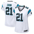Women s Carolina Panthers Jeremy Chinn Game Jersey White