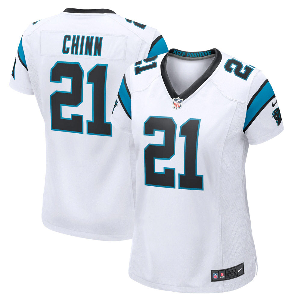 Women s Carolina Panthers Jeremy Chinn Game Jersey White