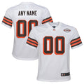 Cleveland Browns Nike Youth Alternate Custom Jersey   White