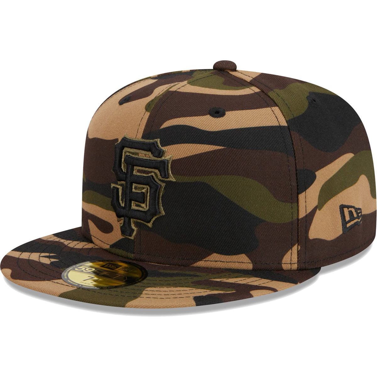 San Francisco Giants New Era Autumn 59FIFTY Fitted Hat - Camo