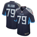 Isaiah Wilson Tennessee Titans Nike Game Jersey   Navy