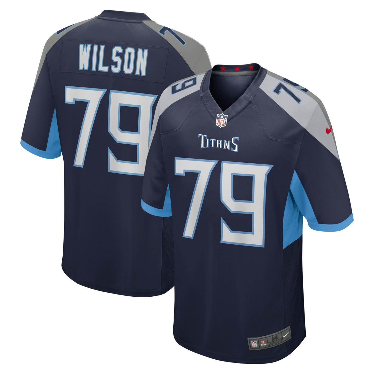 Isaiah Wilson Tennessee Titans Nike Game Jersey   Navy