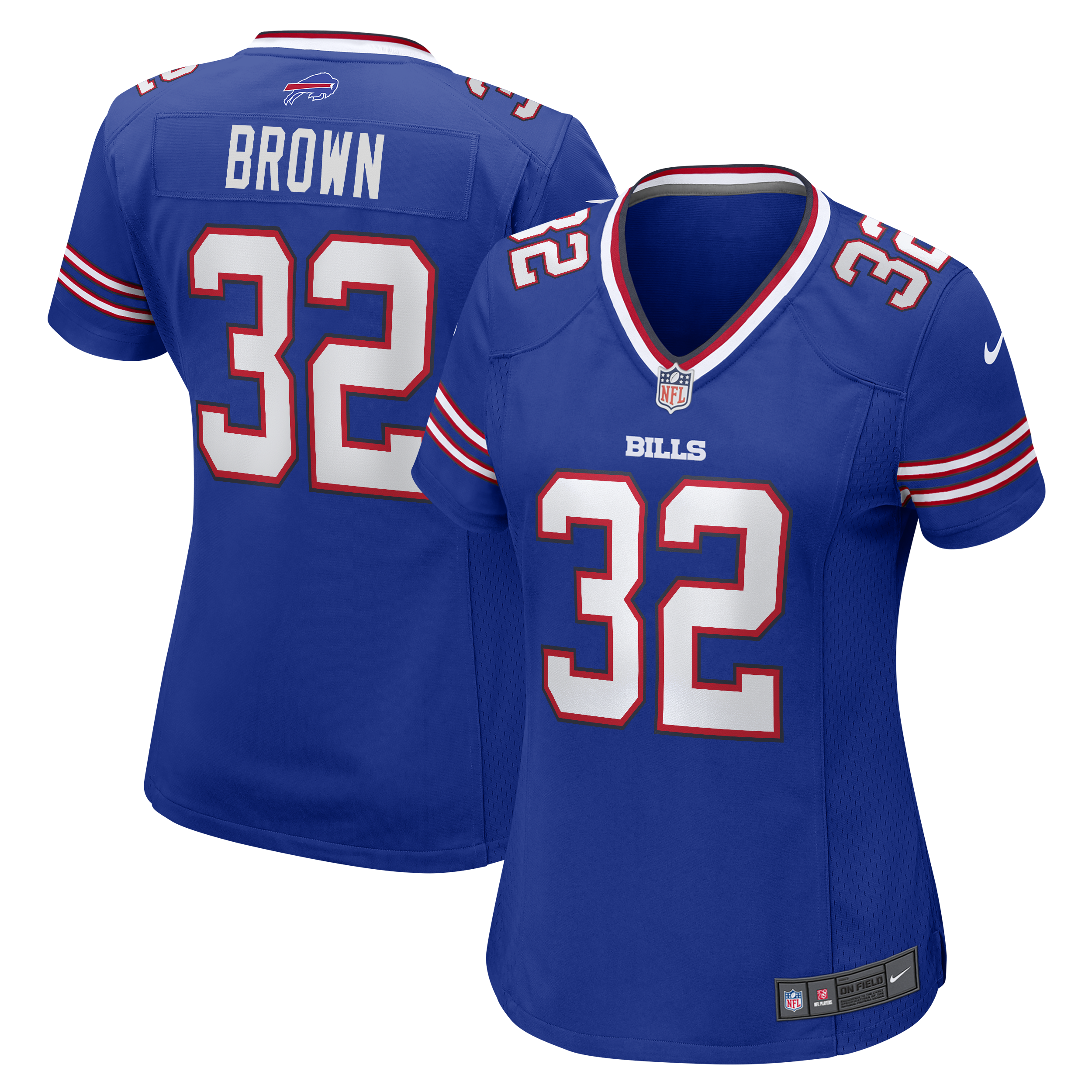 Kyron Brown Buffalo Bills Nike Women s  Game Jersey   Royal