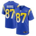 Men s Nike Jacob Harris Royal Los Angeles Rams Game Player Jersey