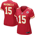Women s Kansas City Chiefs Patrick Mahomes II Game Jersey Red