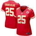 Clyde Edwards-Helaire Kansas City Chiefs Nike Women s Player Jersey   Red