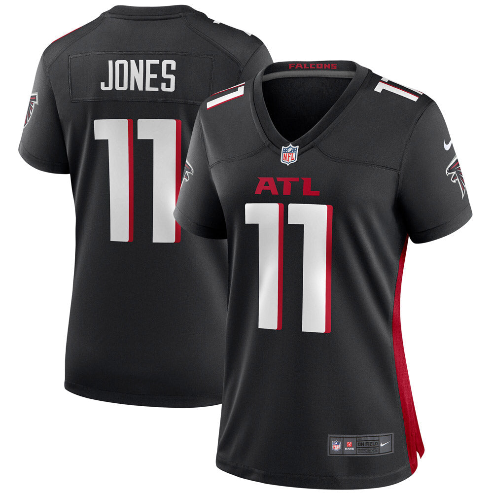 Women s Atlanta Falcons Julio Jones Player Game Jersey Black