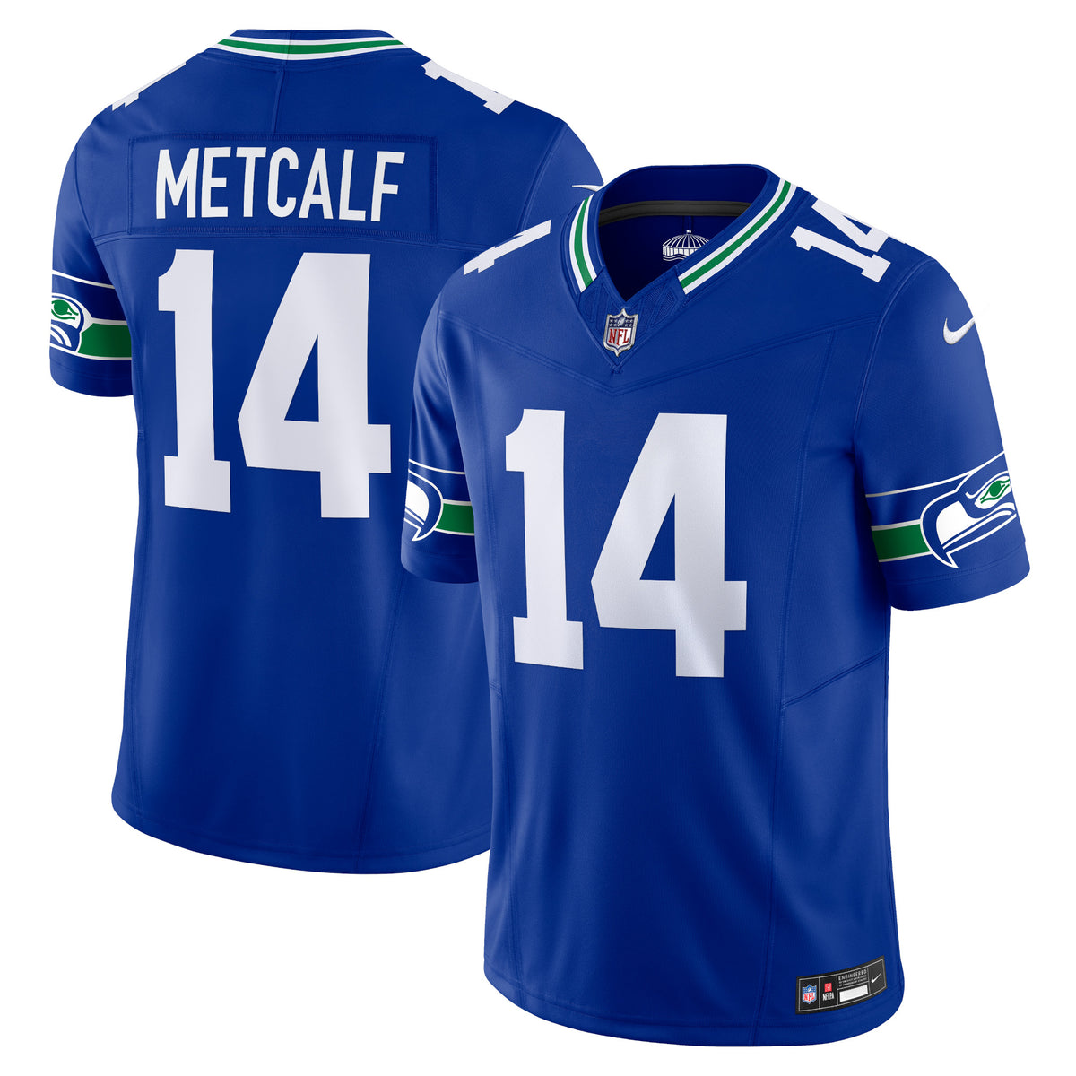 DK Metcalf Seattle Seahawks Nike Vapor F.U.S.E. Limited Jersey Royal