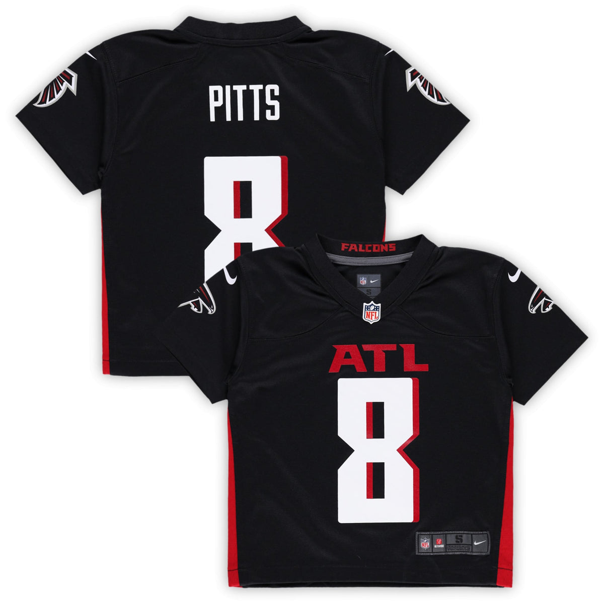 Kyle Pitts Atlanta Falcons Nike Preschool Game Jersey   Black