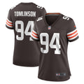 Dalvin Tomlinson Cleveland Browns Nike Women s Game Player Jersey   Brown