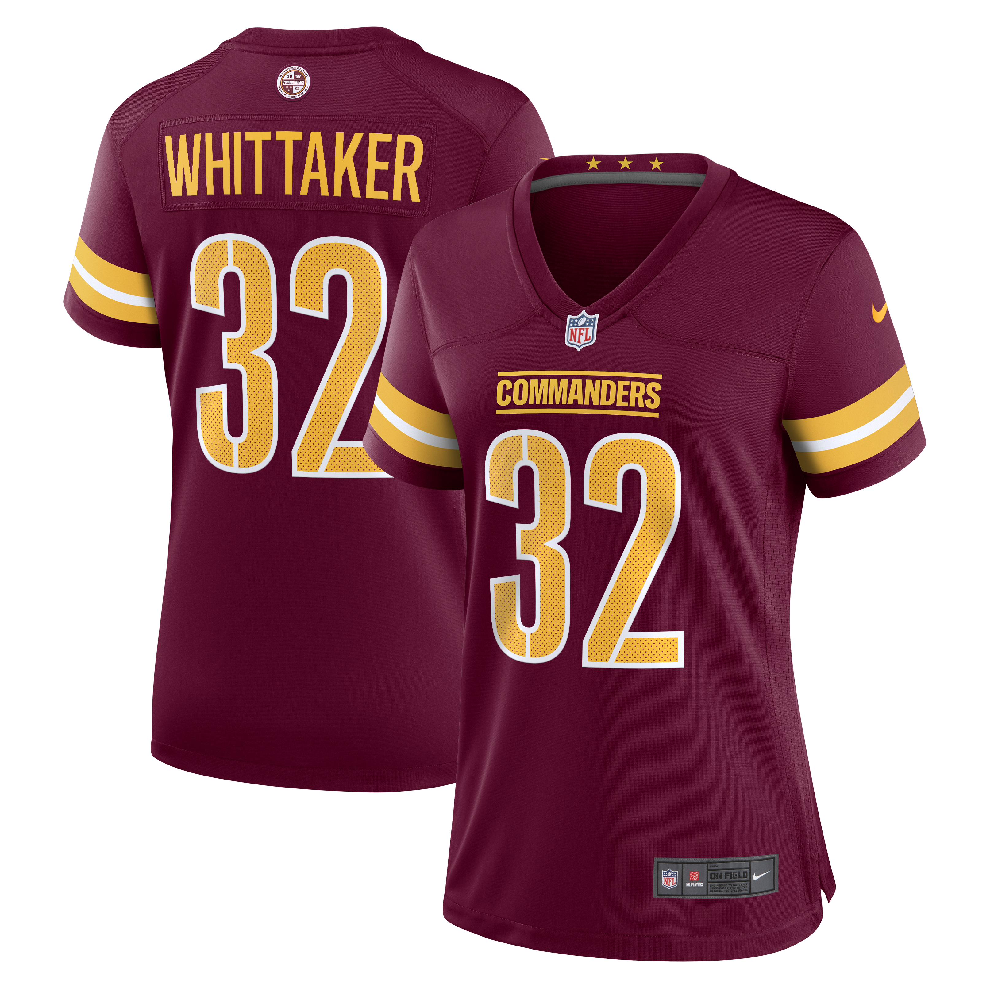 Jace Whittaker Washington Commanders Nike Women s  Game Jersey   Burgundy