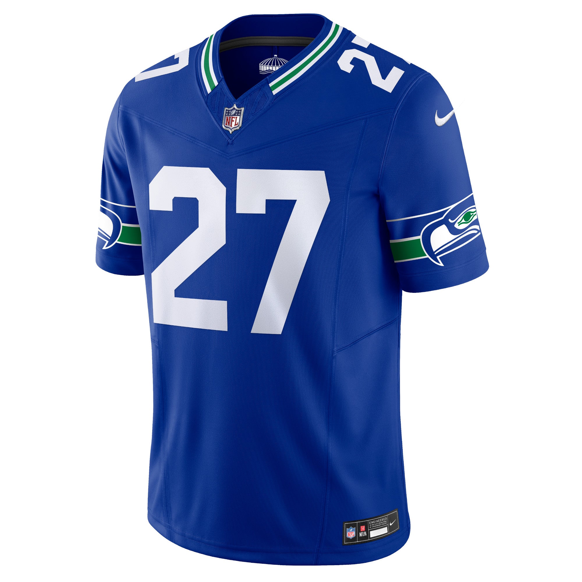 Tariq Woolen Seattle Seahawks Nike Vapor F.U.S.E. Limited Jersey Royal
