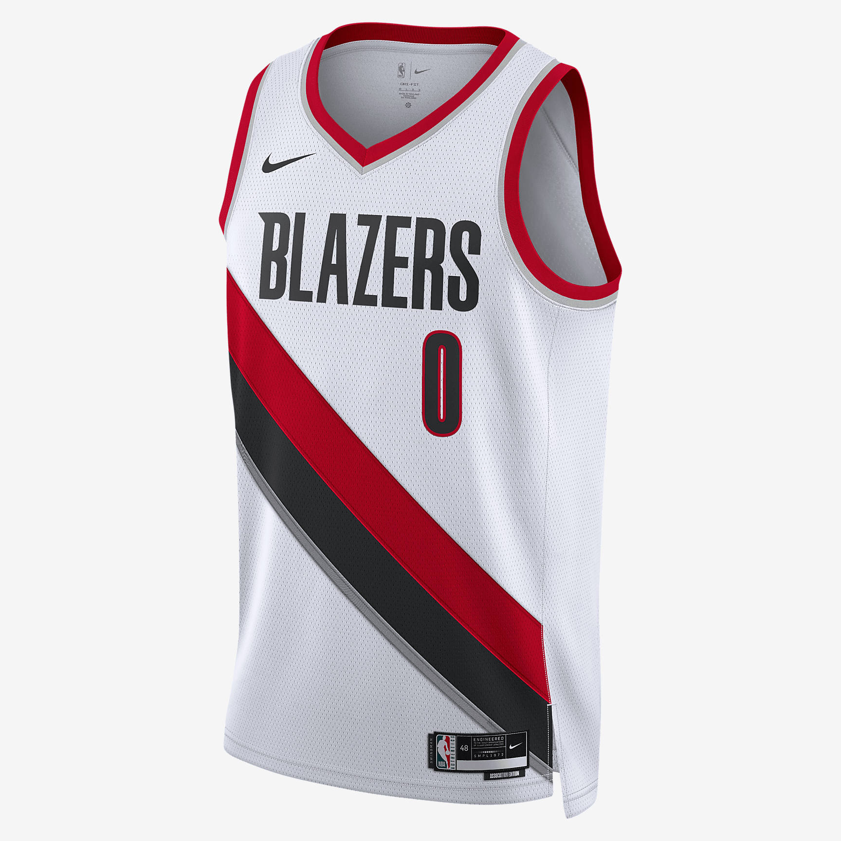 Portland Trail Blazers Association Edition 2022/23 Nike Dri-FIT NBA Swingman Jersey - White