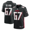Men s Nike Drew Dalman Black Atlanta Falcons Game Jersey