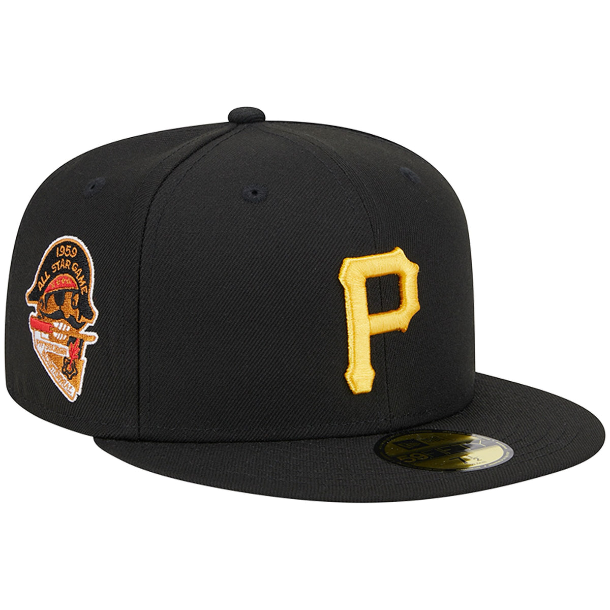 Pittsburgh Pirates New Era 1959 MLB All-Star Game Team Color 59FIFTY Fitted Hat - Black