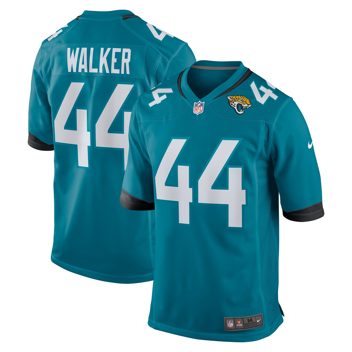 Travon Walker Jacksonville Jaguars Nike Player Game Jersey   Teal