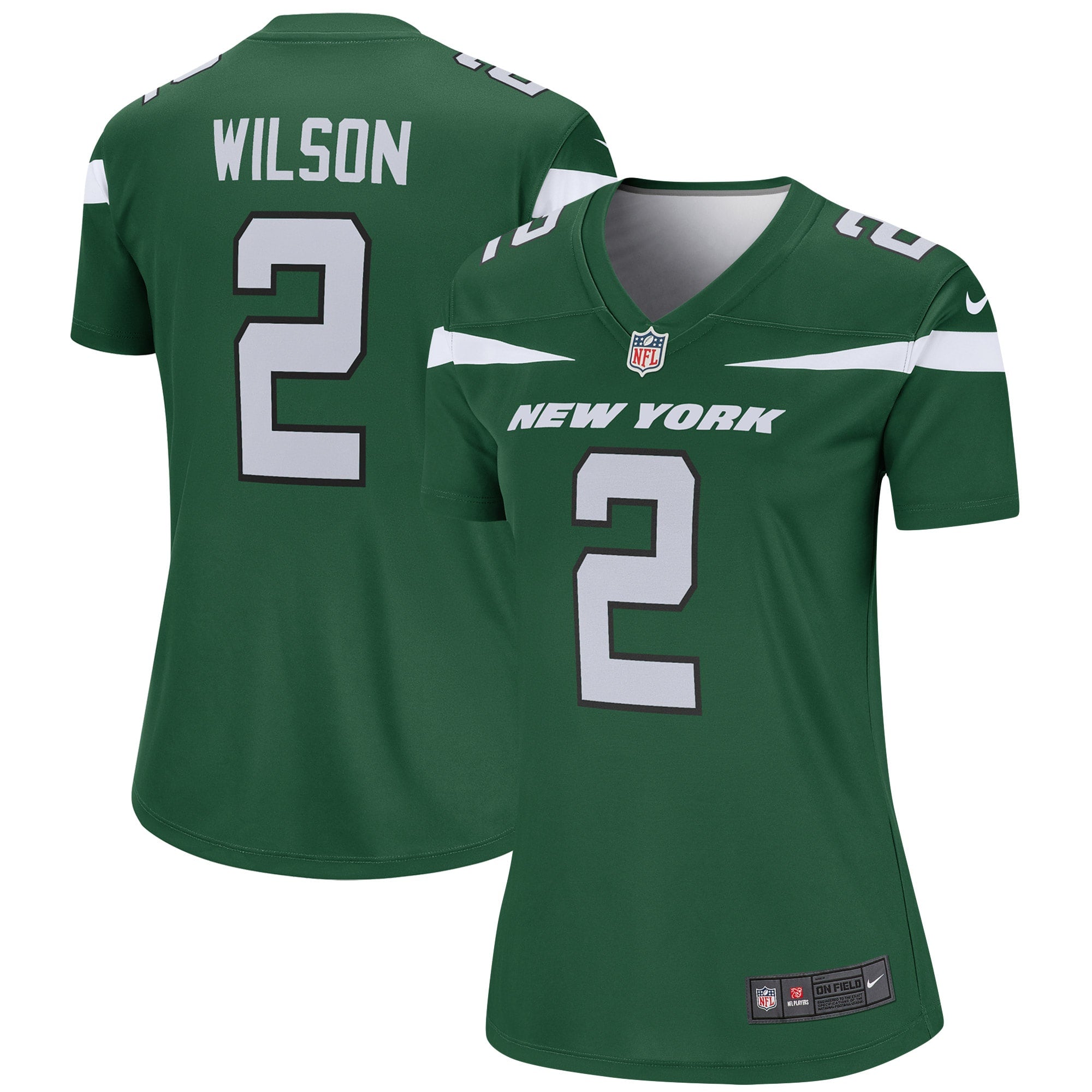 Zach Wilson New York Jets Nike Women s Legend Jersey   Gotham Green