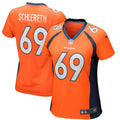 Mark Schlereth Denver Broncos Nike Women s Game Retired Player Jersey   Orange