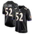 Ray Lewis Baltimore Ravens Nike Retired Player Jersey   Black