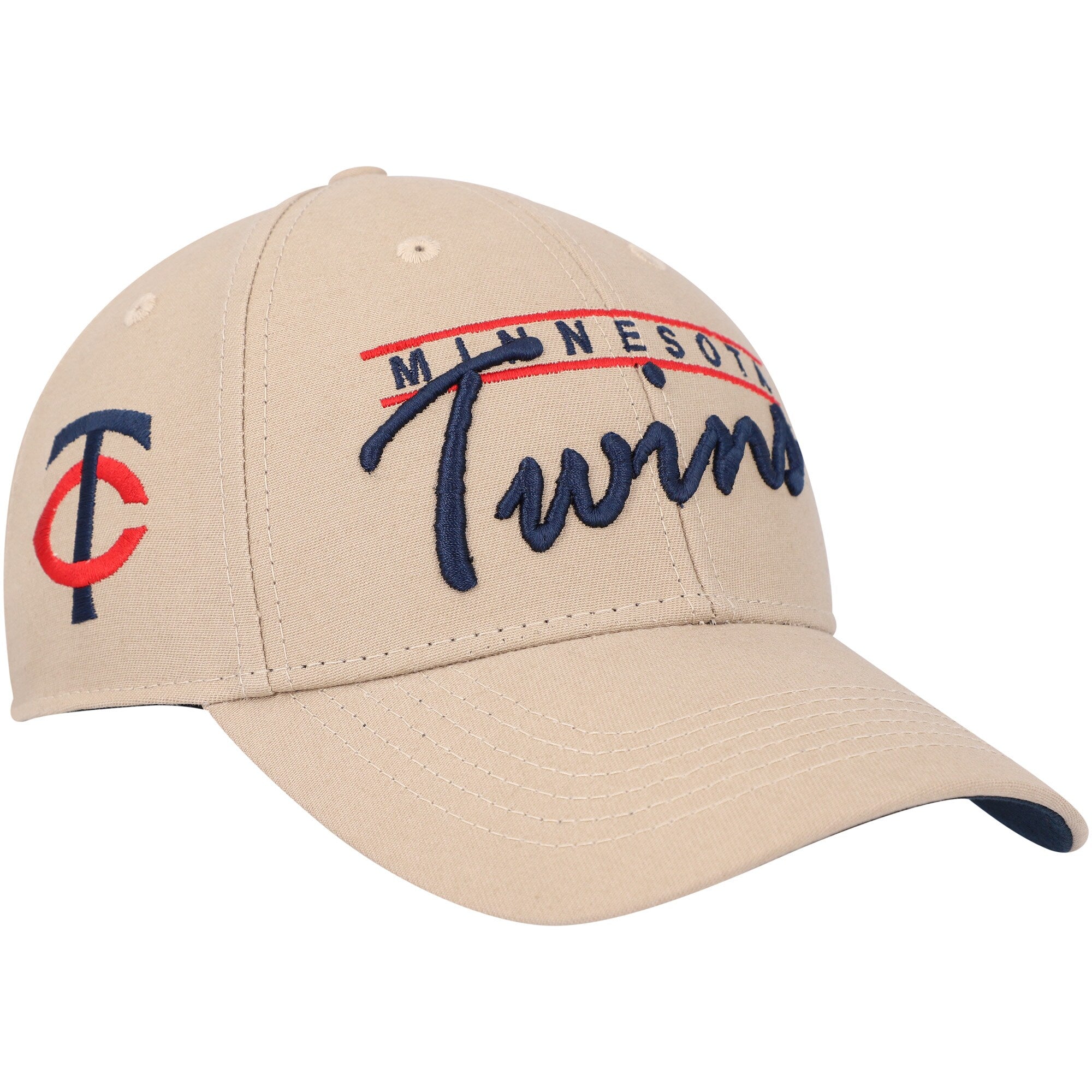 Minnesota Twins '47 Atwood MVP Adjustable Hat - Khaki